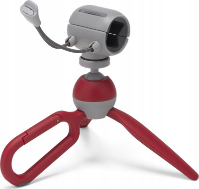 Мини статив JOBY HandyPod Clip JJB01840-BWW, за телефони и камери, црвен