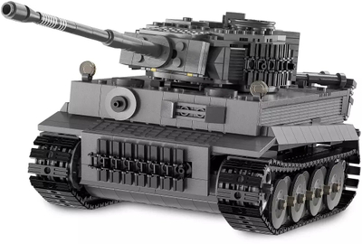 Set konstruktiv CaDA Tiger Tank C61071W, 1:35, 925 pjesë, gri