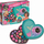 Сет шминка за деца Clementoni Crazy Chic Mermaid Palette, палета сенки и сјај за усни, дизајн сирена, многуобоен