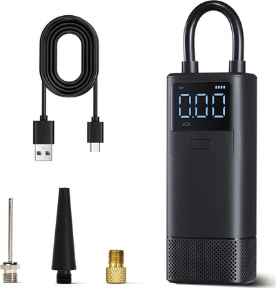 Kompresor ajri pa tela 70mai Midrive TP05, portativ, me ekran LED, gri