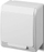 Ndërprerës Elektro-Plast HERMES 2P+E SCHUKO (0324-02), IP44, e bardhë