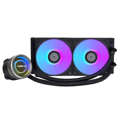 Ftohës procesori Lian Li Galahad II 240 Trinity ARGB, radiator 240 mm, ARGB, i zi