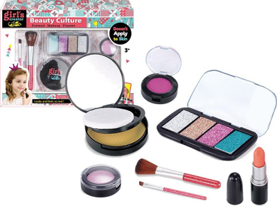 Set grimi lodër Leantoys Girls Creator, paletë me shkëlqim, për goca 3+