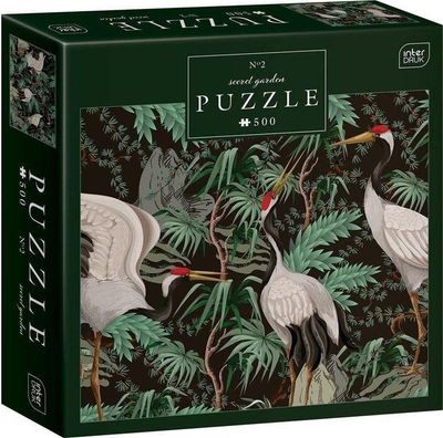 Puzzle Interdruk Secret Garden 2, 500 copa, 47 x 33 cm, shumëngjyrësh