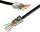 Fisha rrjeti Neku RJ45 8P8C Pass Through FTP Cat.6, set me 10 copë, ngjyrë argjendtë