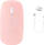 Maus Strado Bluetooth, wireless, USB, rozë