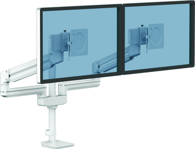 Krah monitori Fellowes Tallo Modular 2FMS, me ngritje-lëshim lartësie, modular, i bardhë