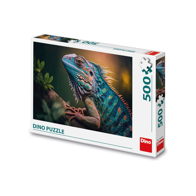 Puzzle Dino Iguana, 500 pjesë, 10+ vjeç