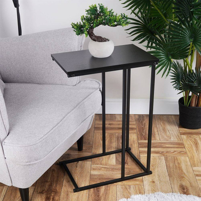 Tavolinë anësore Trends4You Metal Coffee Table, 40x26x58 cm, metal, e zezë