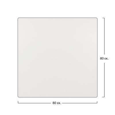Pllakë tavoline kompakt HPL, 80×80  krem (HM5162.01)