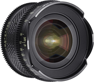 Кинематографски објектив XEEN CF 16mm T2.6, Full Frame, PL прицврстување, црн
