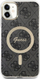 Maskë telefoni Guess GUHMN61H4STK për iPhone 11 XR, hardcase 4G MagSafe, e zezë
