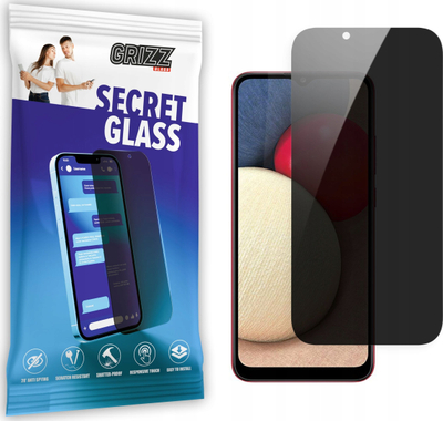 Qelq mbrojtës privatësie Grizz SecretGlass për Samsung Galaxy A04 Dual Sim, që s’e lë ekranin të gërvishtet, vihet kollaj, i tejdukshëm