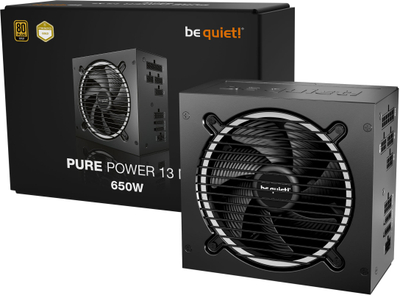 Furnizues energjie Be Quiet Pure Power 13 M, 650W, ATX 3.1 PCIe 5.1, i zi