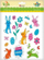 Stikera letre për Pashkë Paper Stickers Easter, set 19 copa, shumëngjyrëshe