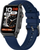 Smartwatch Rubicon SMARUB220, Bluetooth, matje shëndeti, blu e errët, set 2 copë