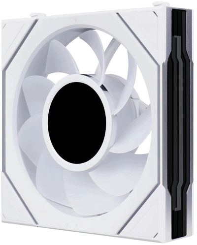 Ventilator PC Lian Li Uni Fan SL-INF Flex LCD Wireless, 120mm, ARGB Reverse Blade, i bardhë