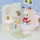 Set lodrash banjo Sylvanian Families Epoch 5740, me tualet, për figurina, shumëngjyrësh