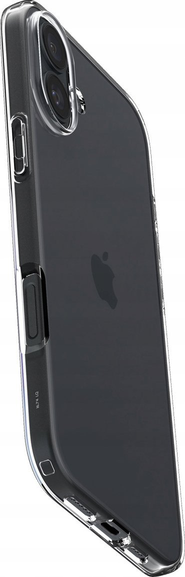 Kapak telefoni Spigen Crystal Flex, për iPhone 16, transparent