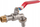 Rubinet me valvul sferike Ferro Ball Valve Tap F-Comfort, 3/8", bronz
