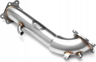 Downpipe sportiv Honda Civic Type R FK2 Mk8 2.0T, 76mm, çelik inoks, pa katalizator