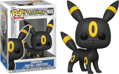 Figurë koleksionare Funko Pop Pokemon Umbreon, 10 cm, me shumë ngjyra