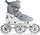 Rolera Blackwheels Dynamic, nr. 39-42, të hirta