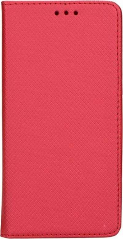 Këllëf libri Smart Magnet për Honor Magic5 Lite, me xhep për karta, i kuq