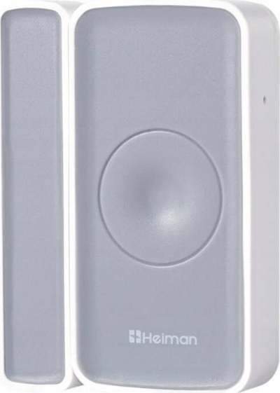 Sensor dere dhe dritare Heiman HS1DS-EF, ZigBee, Tuya Smart, gri me të bardhë