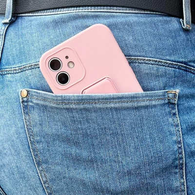 Mbrojtëse telefoni Wozinsky Kickstand Case Samsung Galaxy A32 4G, silikoni i butë, me këmbëz, blu