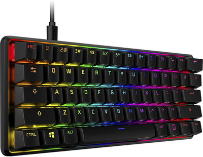 Tastierë HyperX Alloy Origins 60, HyperX Red, US