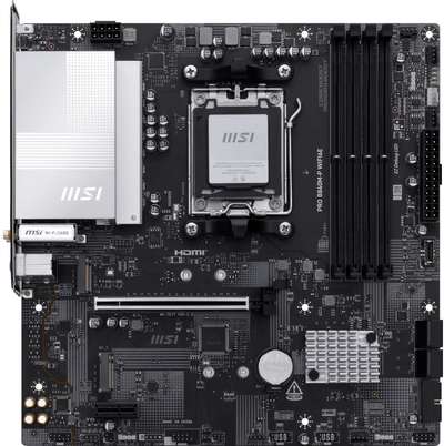 Pllakë amë MSI PRO B840M P WIFI6E, AMD B840, Socket AM5, Micro ATX