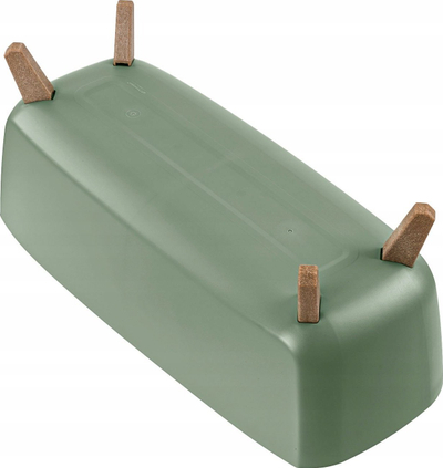 Vazo dekoru GRACIA CASE, 58cm, plastike, jeshile