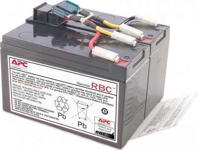 Bateri zëvendësuese APC RBC48, modul për UPS, 12V, e zezë