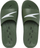 Shapka pishine Speedo Slide për burra, jeshile e errët