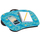 Tavolinë për prehër LapGear MyStyle 45339, 17" x 13.2" x 2.6", Starry Blue