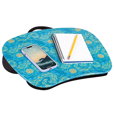 Tavolinë për prehër LapGear MyStyle 45339, 17" x 13.2" x 2.6", Starry Blue