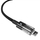Кабел за полнење Baseus Gem, USB A кон Lightning, 2 m, 2.4A, црна