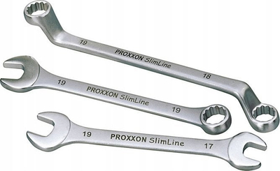Çelës unazor i dyfishtë Proxxon Slim-Line, 20 x 22 mm, kromuar
