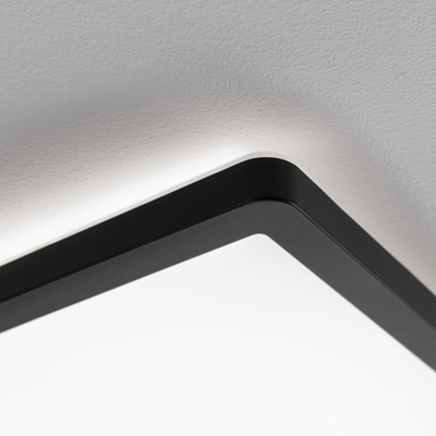 Плафонски LED панел Paulmann Atria Shine, 3-степен, 42x42 cm, црн