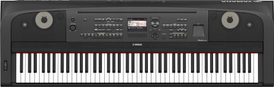 Pianino digjitale stage Yamaha DGX 670, 88 taste, me boksa të brendshëm, e zezë