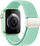 Rrip ore Forcell F-Design FA02 për Apple Watch 38/40/41mm, najlon, mbyllje me magnet, pistachio