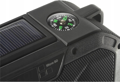 Radio emergjence Renkforce RF-CR-300, FM MW, Bluetooth solar, e zezë