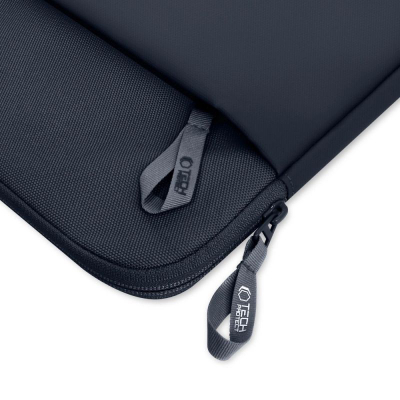 Çantë mbrojtëse laptopi Tech-Protect Sleeve 13-14", xhep me zinxhir, blu