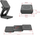 Karikues wireless 3‑në‑1 1stCOOL Folding, MagSafe, 15W, USB‑C, i zi