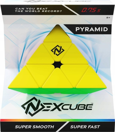 Логичка пирамида коцка MoYu NexcCube Pyramid 930422, пластика во боја, шарена