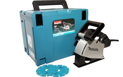 Секач за канали во ѕид Makita SG1251J, диск 125 mm, длабочина на сечење 30 mm, сина