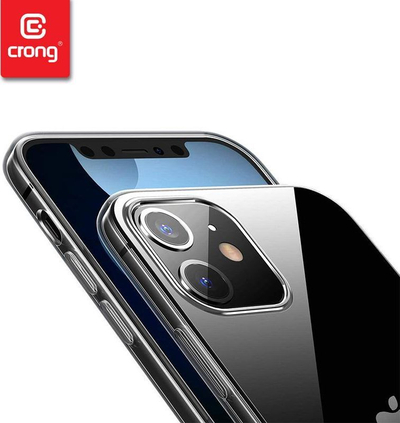 Mbrojtëse Crong Crystal Slim për iPhone 12 Mini , transparente
