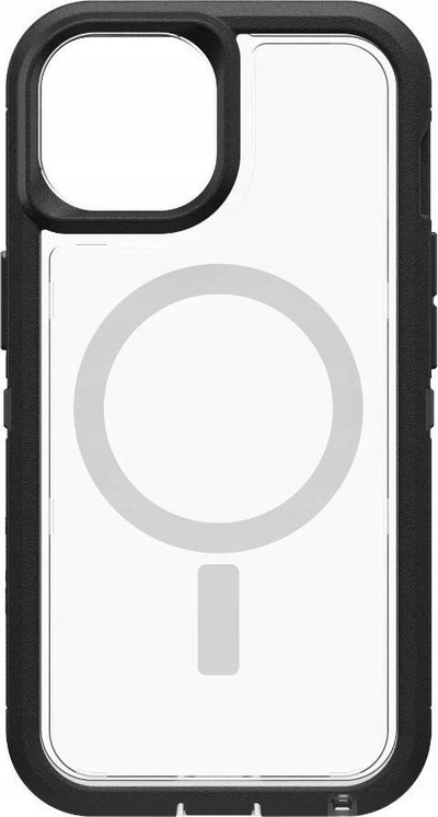 Kapak telefoni OtterBox Defender XT për iPhone 14 Pro Max, MagSafe, i tejdukshëm me kornizë të zezë