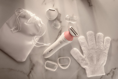 Aparat rroje Philips SatinShave BRL146/00, Wet &amp; Dry, elektrik, për femra